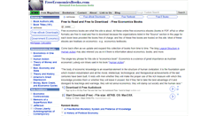 Desktop Screenshot of freeeconomicsbooks.com